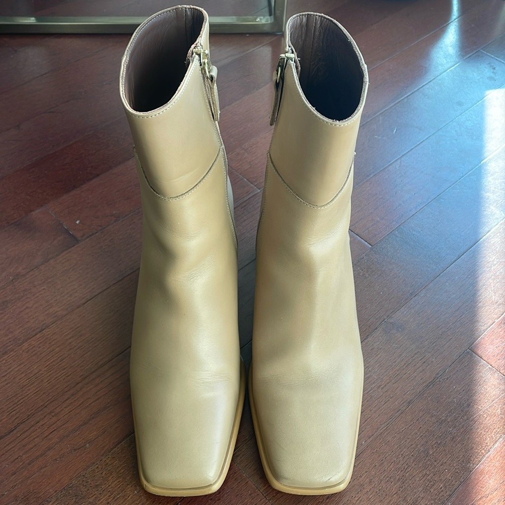 Alohas West Ankle Boot Beige sz 37